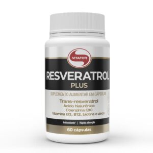 RESVERATROL PLUS - 60 CÁPSULAS - VITAFOR