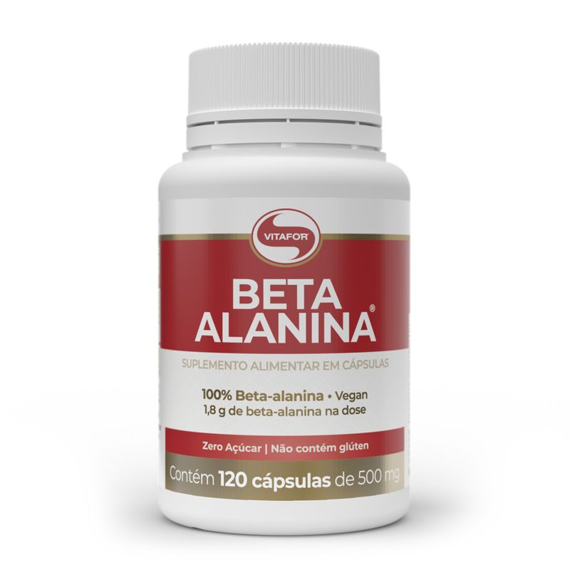 BETA ALANINA - 120 CÁPSULAS - VITAFOR