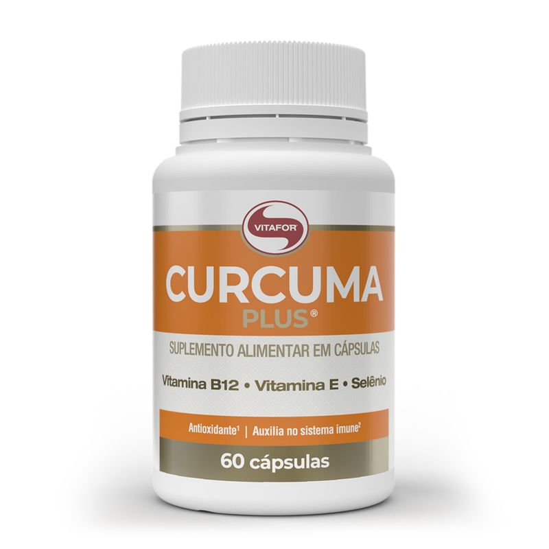 CÚRCUMA PLUS - VITAFOR - 60 CÁPSULAS